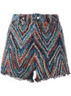 Iro Embellished Shorts, Women's, Size: 38, Cotton/acrylic/polyester