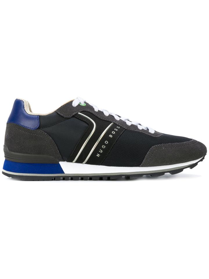 Boss Hugo Boss Colour Block Sneakers - Black