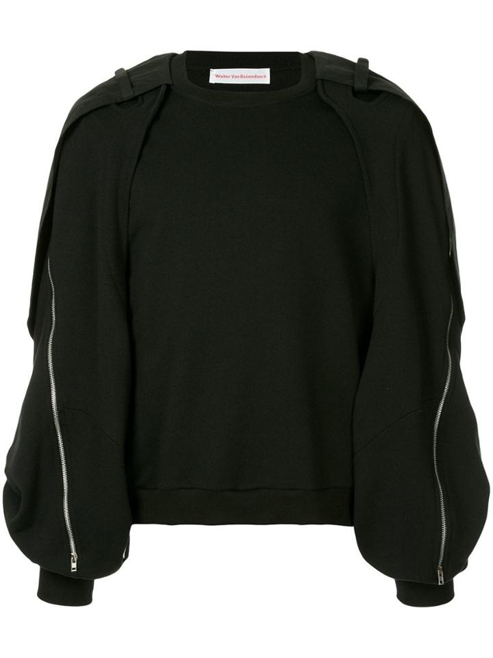 Walter Van Beirendonck Vintage Zipped Layered Sleeve Sweatshirt -