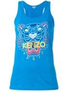 Kenzo 'tiger' Tank Top - Blue
