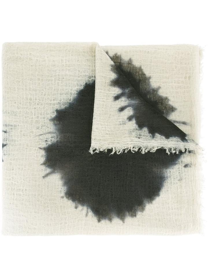 Suzusan Printed Scarf, Women's, Nude/neutrals, Cashmere