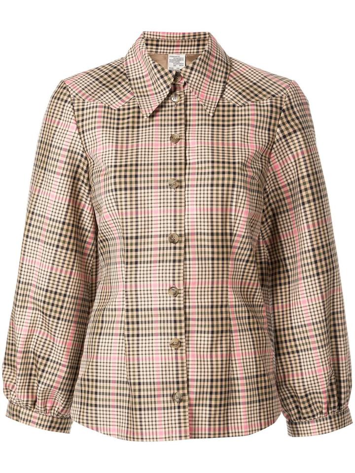 Baum Und Pferdgarten Check Shirt - Brown
