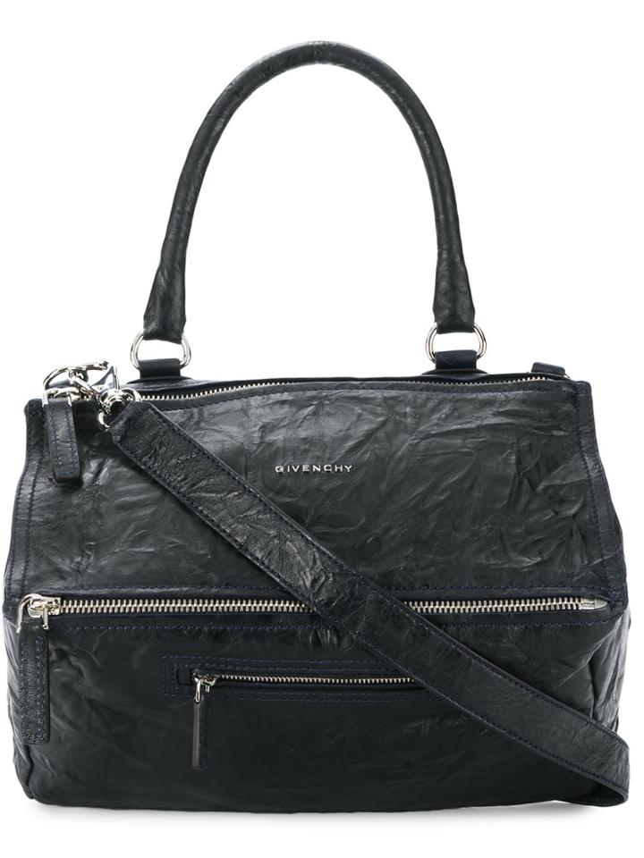 Givenchy Medium Pandora Shoulder Bag - Blue