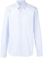 Ami Alexandre Mattiussi - Striped Shirt - Men - Cotton - 39, Blue, Cotton