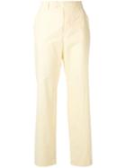 Zadig & Voltaire Fashion Show Peter Straight-leg Trousers - Yellow