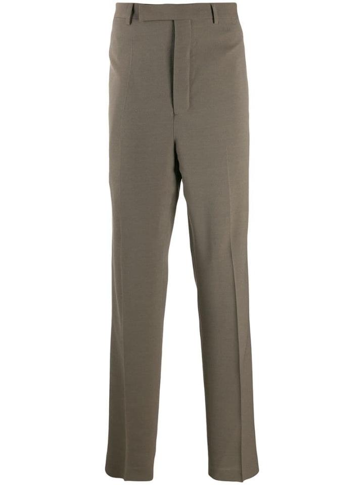 Rick Owens High-rise Trousers - Grey