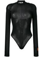 Heron Preston Backless Leotard - Black