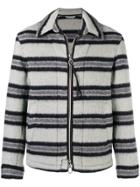 Lanvin Striped Jacket - Grey