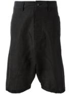 Poème Bohémien Drop-crotch Shorts, Men's, Size: 48, Grey, Rayon/cotton