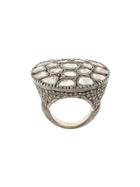 Christian Koban Sliced Diamond Ring - Grey