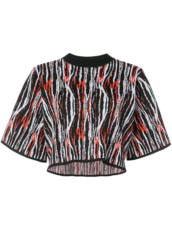 Solace London Tallis Cropped Top - Black