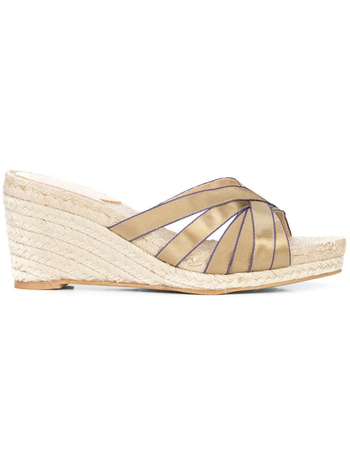 Stubbs & Wootton Kelly Sandals - Metallic