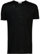 Isabel Benenato Asymmetric T-shirt, Men's, Size: Medium, Black, Cotton