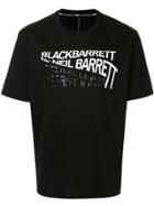 Blackbarrett Contrast Logo Print T-shirt