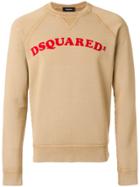 Dsquared2 Logo Printed Sweatshirt - Brown