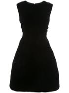Oscar De La Renta Fitted Waist Dress - Black