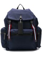 Bally Flap Top Backpack - Blue