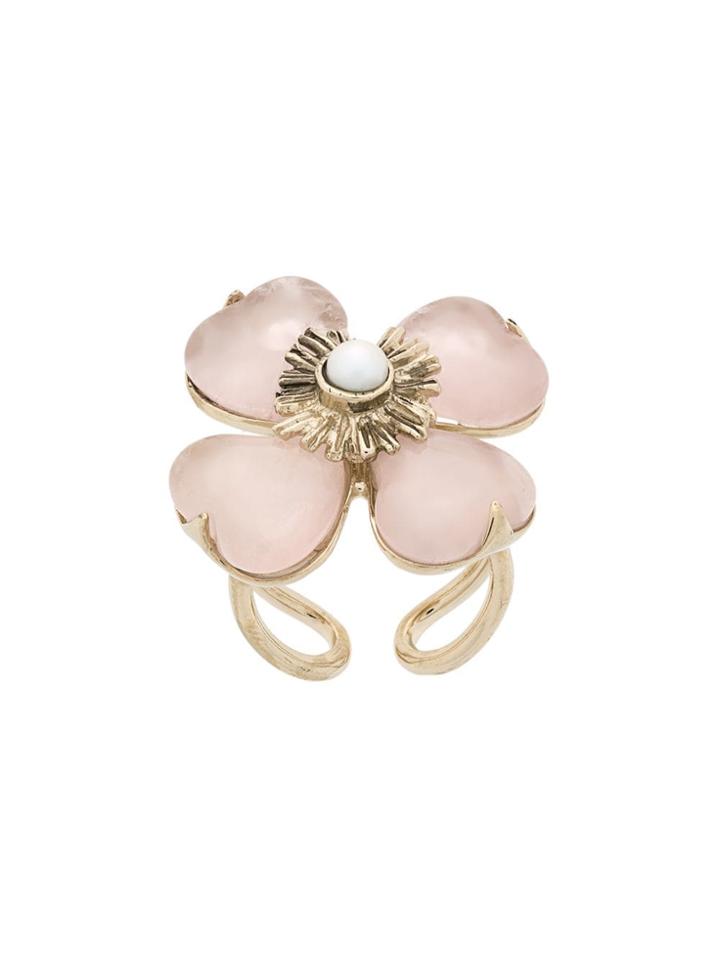 Goossens Trèfle Ring - Pink