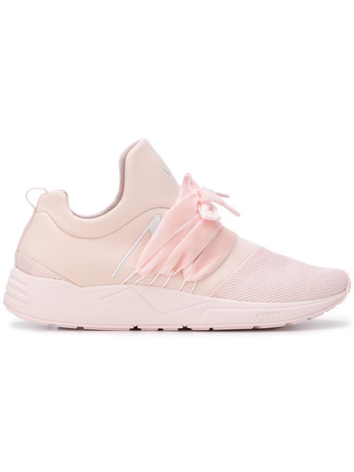 Arkk Lace Up Sneakers - Pink & Purple