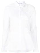 Ermanno Scervino Lace Detail Slim-fit Shirt - White