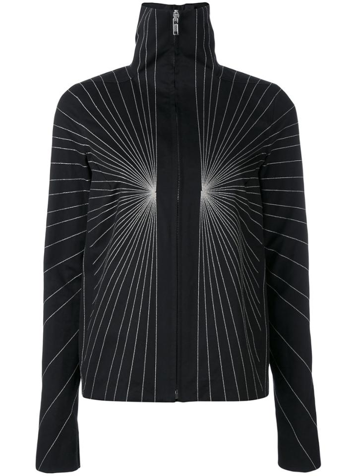 Rick Owens Embroidered Jacket - Black