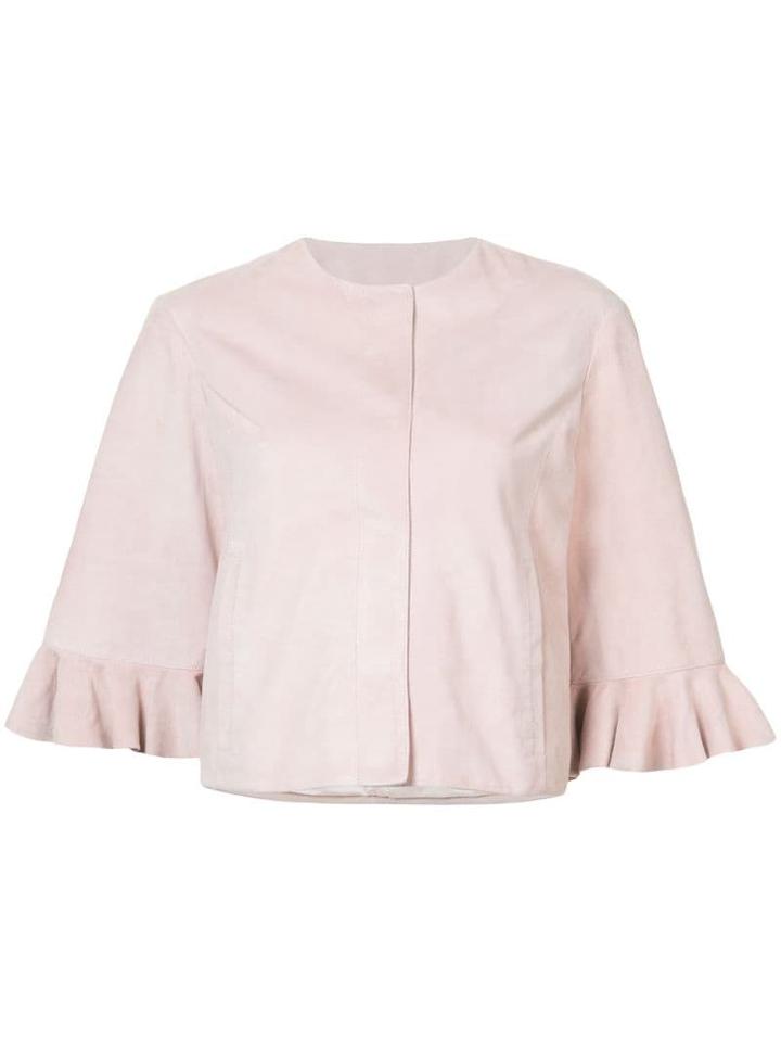 Drome Buttoned Bolero Jacket - Pink