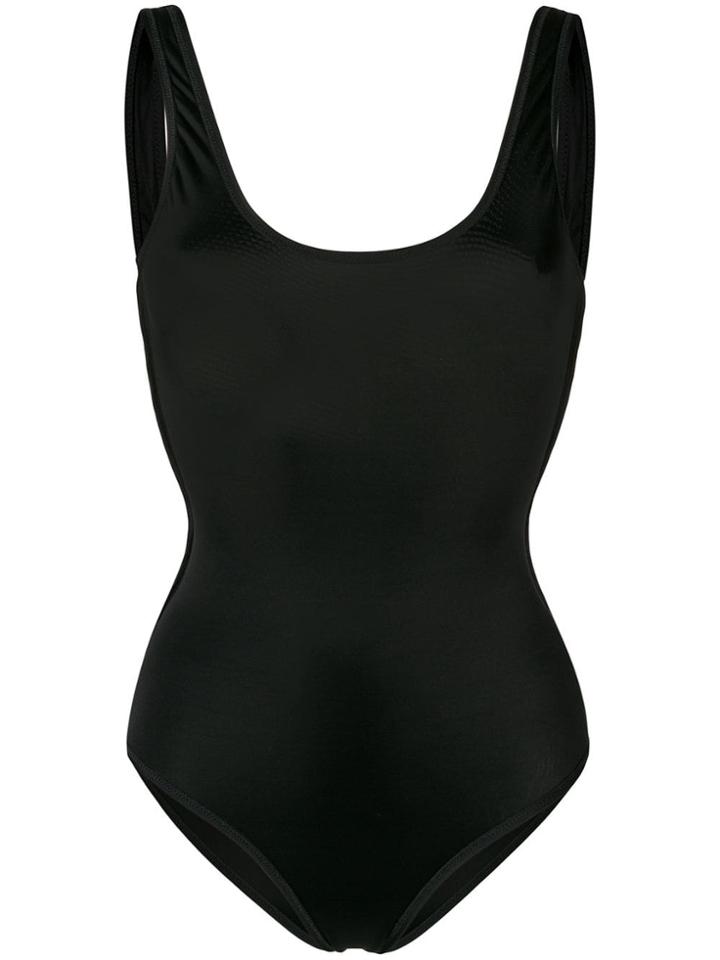 Natasha Zinko Printed One-piece Swimsuit - Black