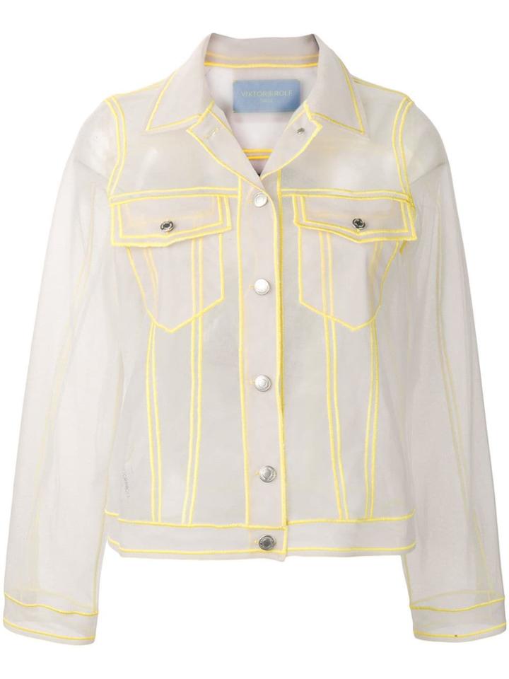 Viktor & Rolf 'amsterdam' Panel Jacket - Grey