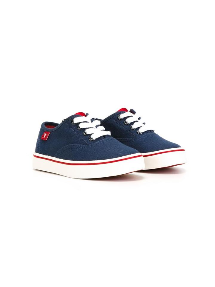 Hackett Kids Lace-up Sneakers, Boy's, Size: 25, Blue