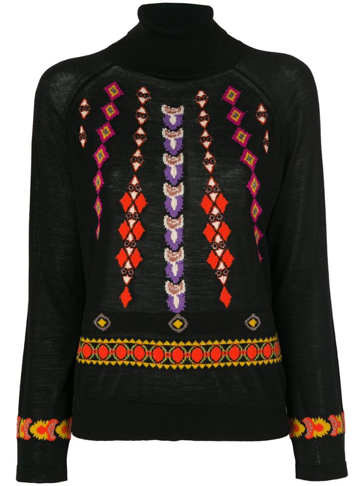 Etro Turtleneck Jem Jumper - Multicolour