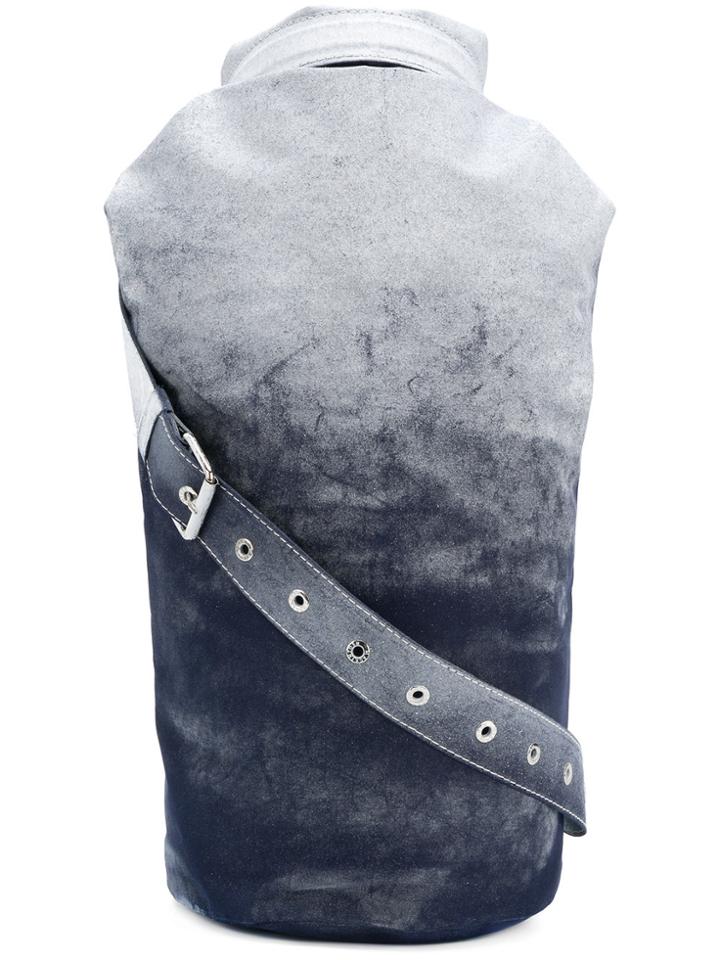 Alyx Shirt-style Shoulder Bag - Blue