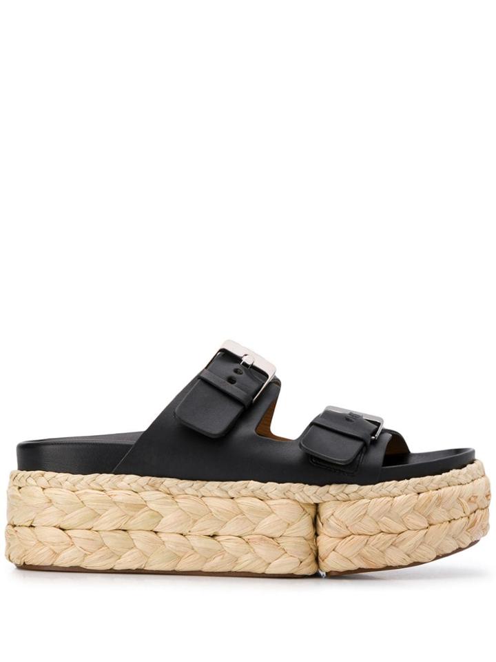 Clergerie Abby Slides - Black