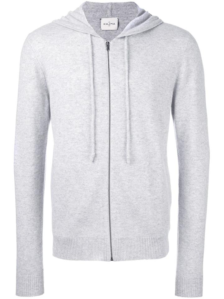 Le Kasha 'jaipur' Zipped Hoodie - Grey
