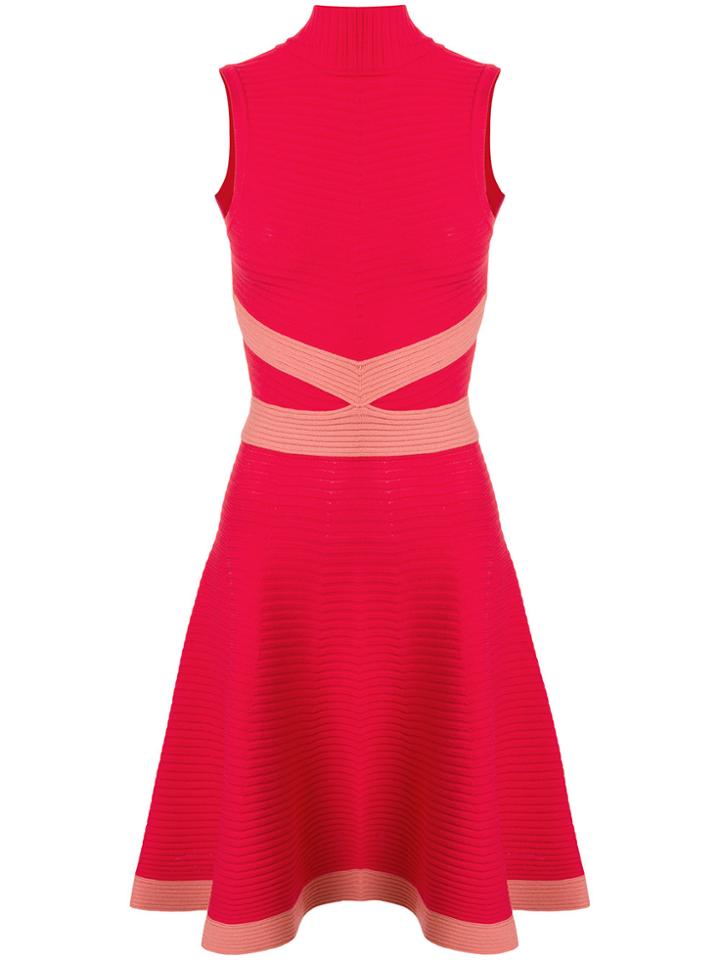 Fendi Flared Fitted Dress
