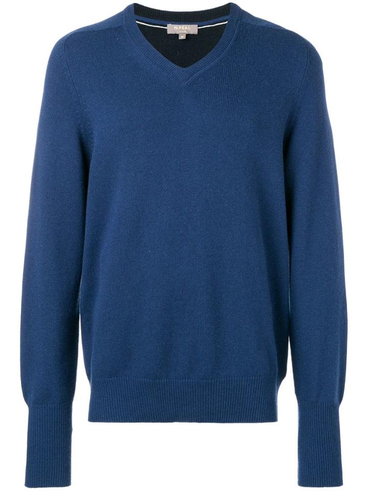 N.peal The Mayfair Jumper - Blue