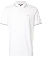 Michael Kors Stripe Detail Polo Shirt - White