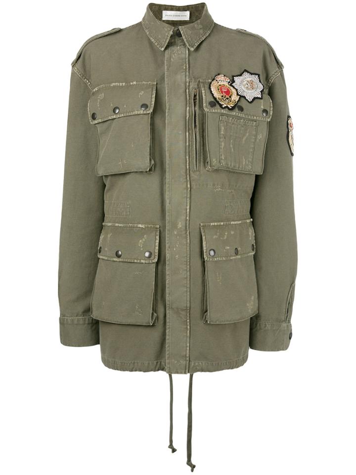 Faith Connexion Paris Parka Jacket - Green