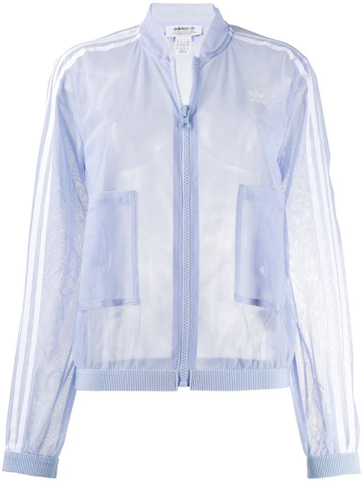 Adidas Sheer Track Jacket - Purple