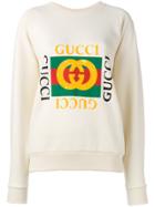 Gucci Gucci Print Sweatshirt - Nude & Neutrals