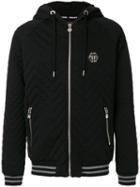 Philipp Plein - Zipped Hoodie - Men - Cotton - L, Black, Cotton