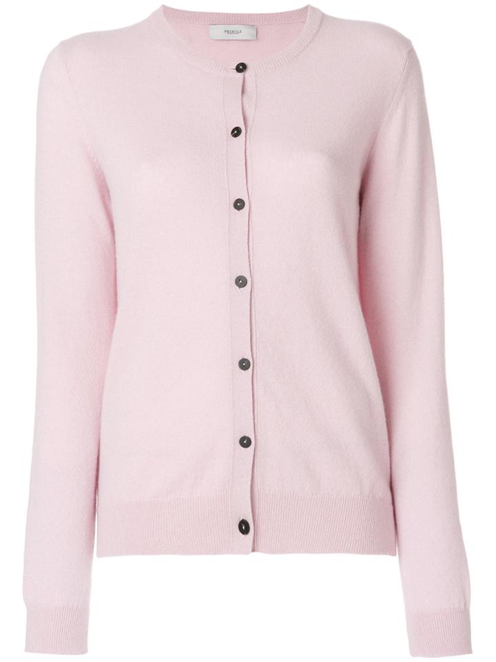 Pringle Of Scotland Round Neck Cashmere Cardigan - Unavailable