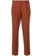 Etro Slim Fit Patterned Trousers - Yellow & Orange