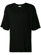 Saturdays Nyc Ribbed T-shirt - Black