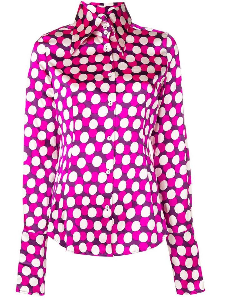 Dolce & Gabbana Pre-owned 1990's Polka Dots Shirt - Pink