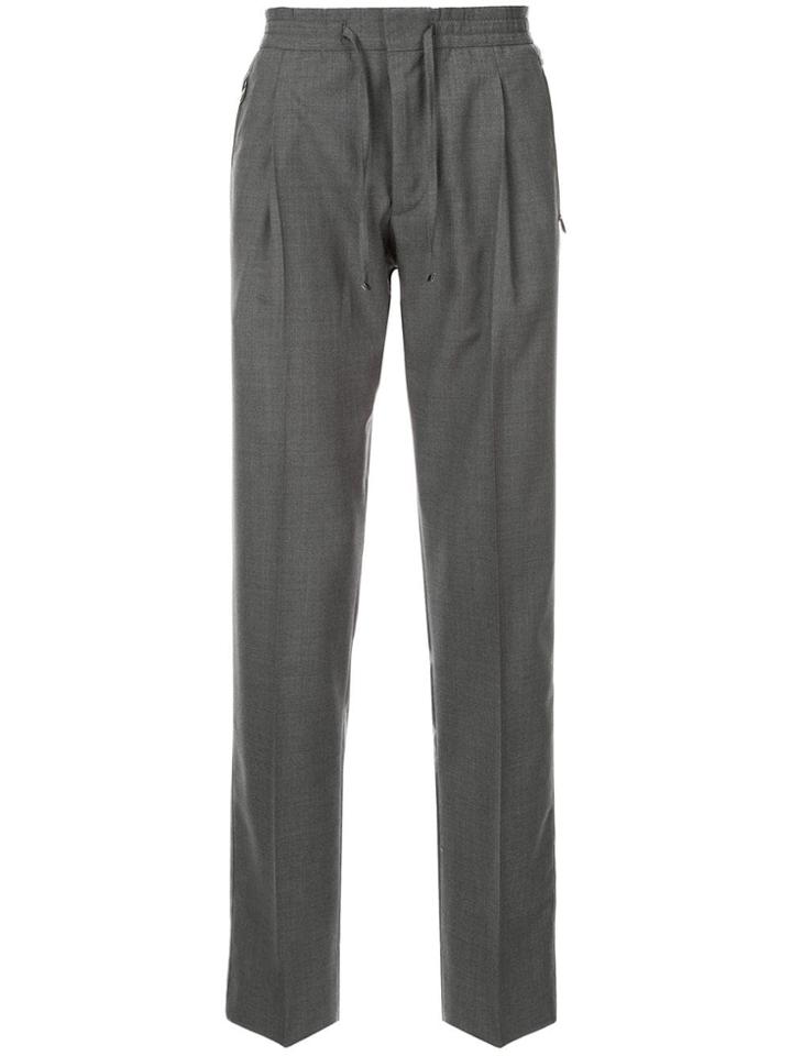 Corneliani Drawstring Trousers - Grey