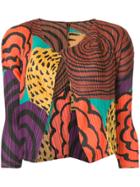 Pleats Please By Issey Miyake Guru Guru Jacket - Multicolour