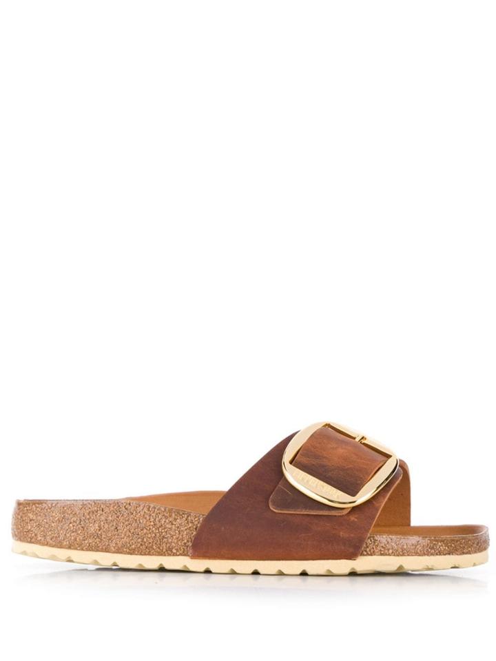 Birkenstock Madrid Oiled Sandals - Brown