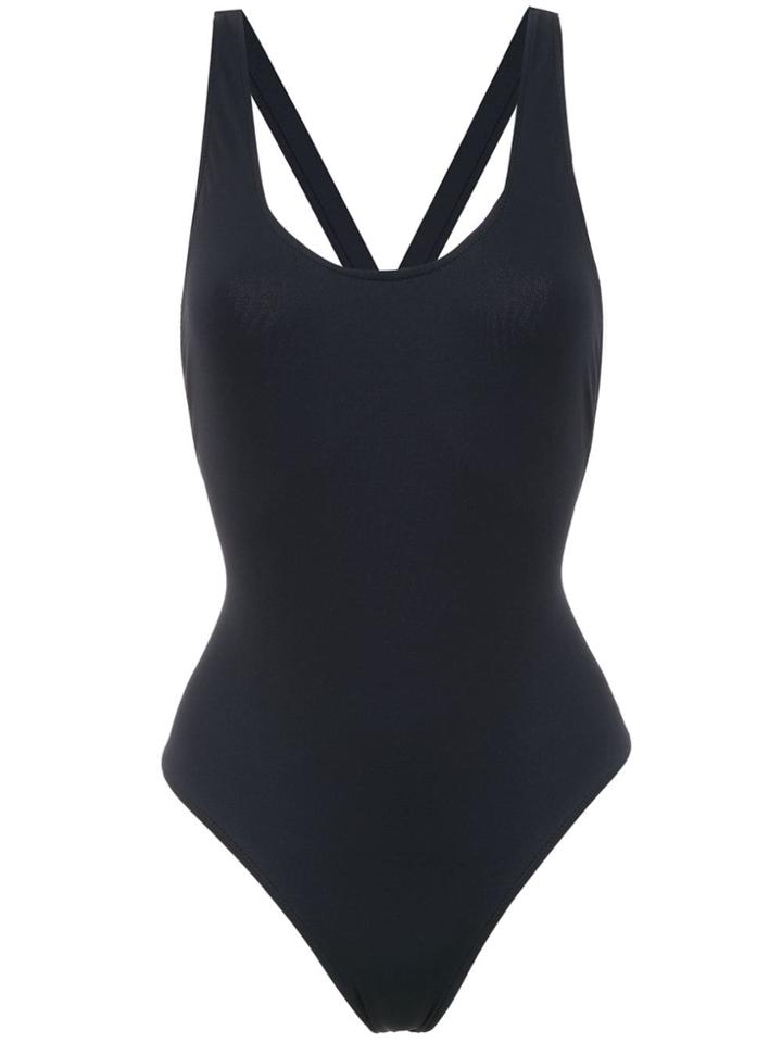 Osklen Panelled Swimsuit - Blue