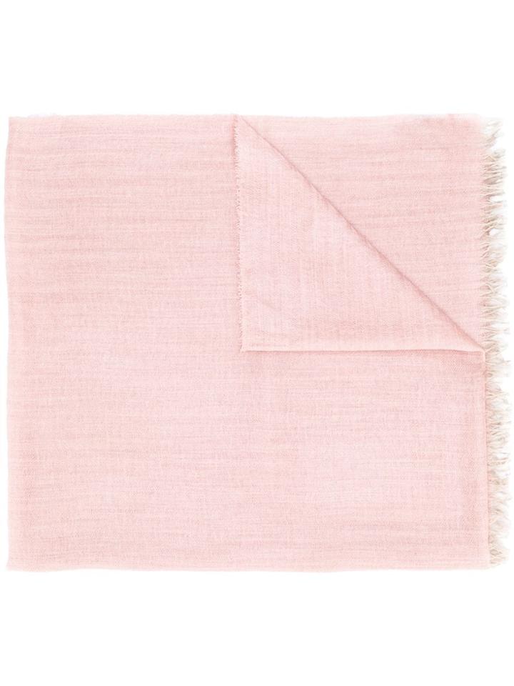 Begg & Co Soft Weave Scarf - Pink