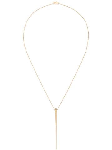 Tejen Capstone Fluted Pendant - Metallic